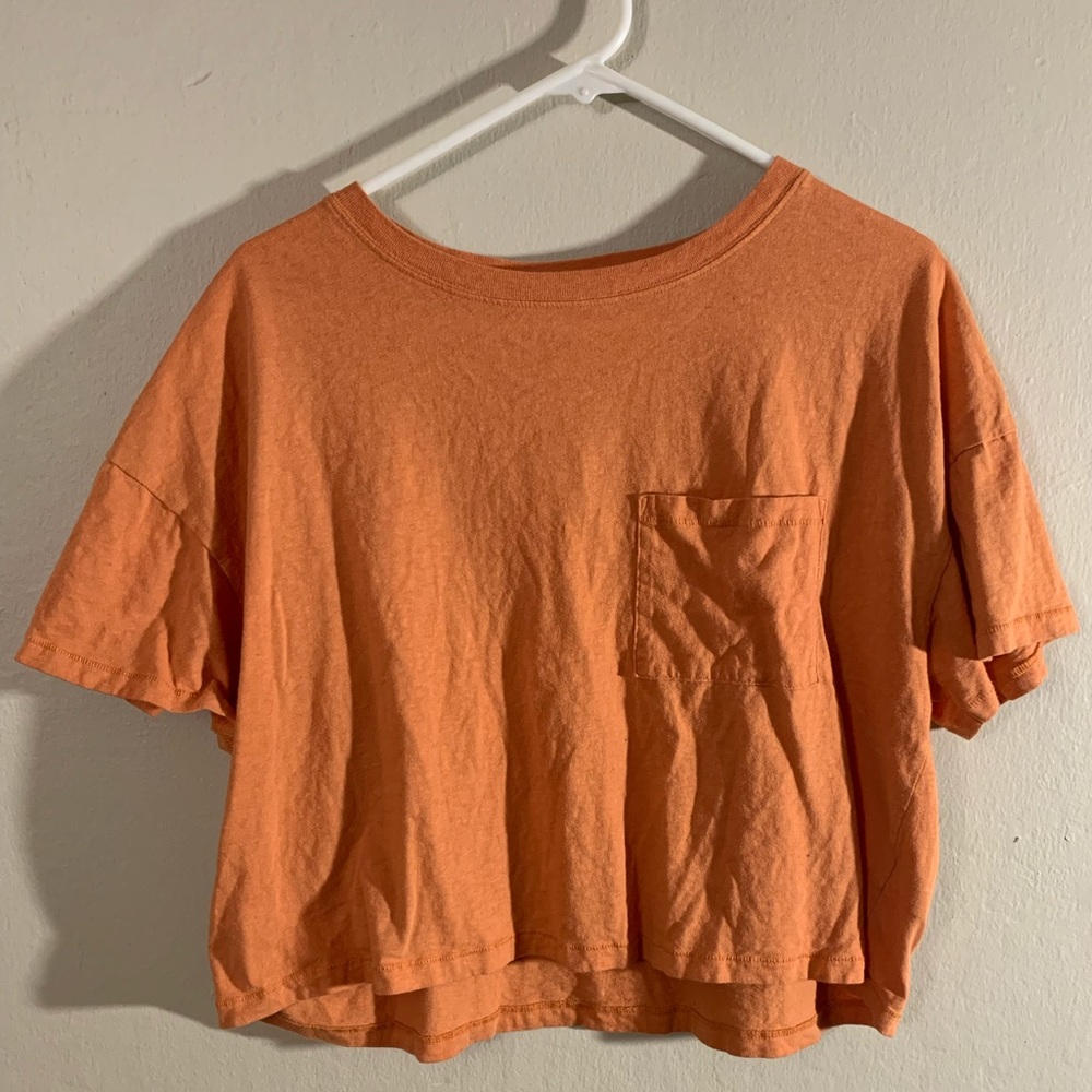 Everlane Cropped T-Shirt w/ Pocket